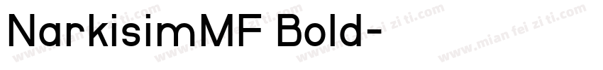 NarkisimMF Bold字体转换